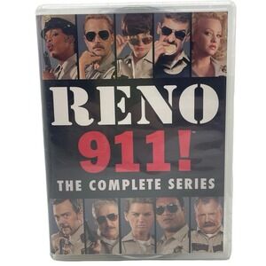 Paramount Reno 911! The Complete Series DVD Box Set Black Good Used Condition